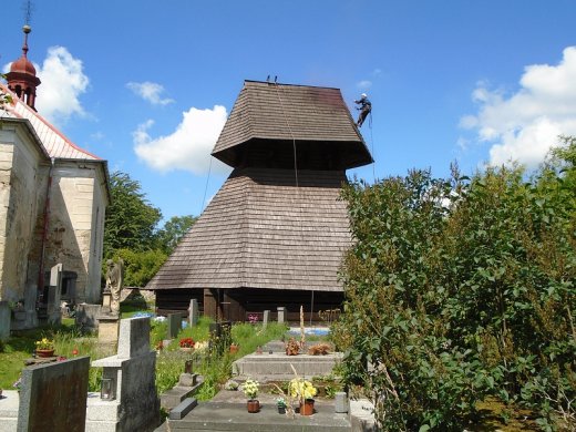 FOTOGALERIE: OPRAVY KOSTELNÍCH VĚŽÍ
